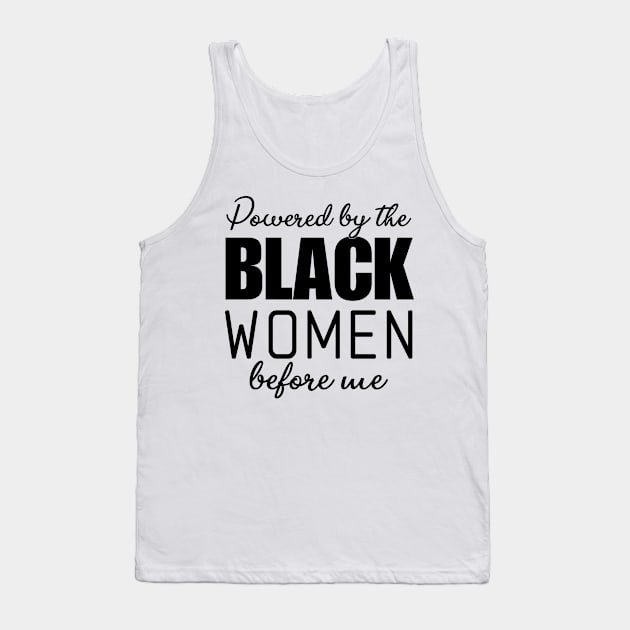 Black History Men Women Kids African Gifts Tank Top by printalpha-art